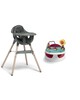 Baby Snug Red with Juice Highchair Scandi Grey image number 1